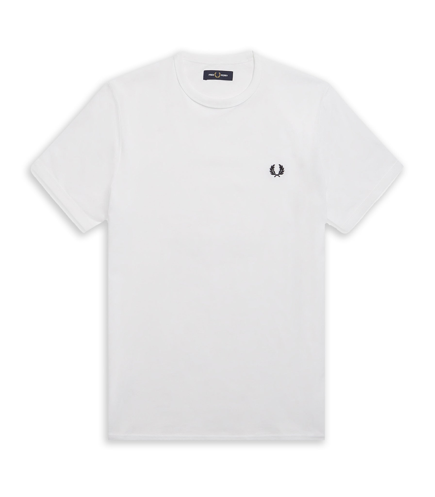 Fred Perry White Man T-Shirt