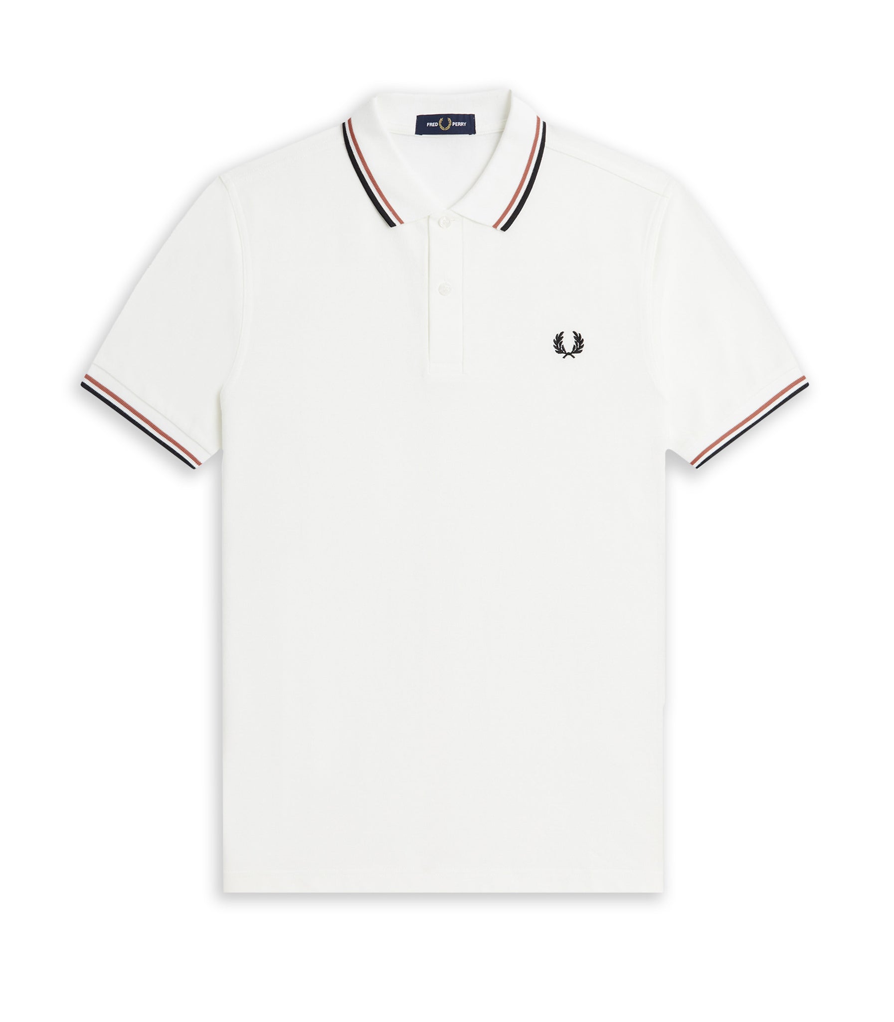 Fred Perry Polo Shirt White Man